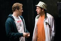 Seth Rogen as Ira and Adam Sandler as George in "Funny People."