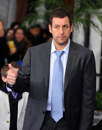 Adam Sandler at the New York premiere of "Just Go With It."
