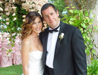 Adam Sandler and Jackie Sandler at their wedding in California.