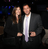 Adam Sandler and Jackie Sandler at the Fulfillment Fund's STARS 2012 Benefit Gala in California.