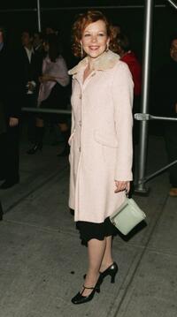 Emily Bergl at the play opening of Roundabout Theatre Company's "The Foreigner."