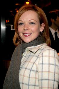 Emily Bergl at the opening night of Roundabout Theatre Company's revival of "The Pajama Game."