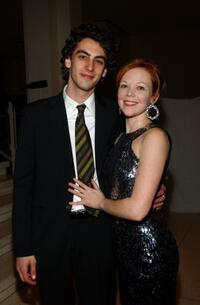 Emily Bergl and Guest at the after party for the Opening of "The Rivals."
