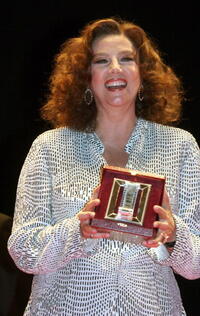 Stefania Sandrelli at the Italian Movie Awards presented by the Association of Film Critics.