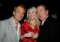 Julian Sands, Lucy Punch and Eric Idle at the Champagne Launch of BritWeek 2009.