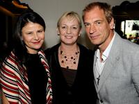 Tracey Ullman, Claire Chapman and Julian Sands at the UK Film Council US Post Oscars Brunch.