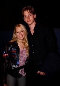 Courtney Peldon and Stark Sands at the Hollywood Film Festival screening of "11:14."