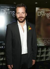 Peter Sarsgaard at the premiere of "The Dying Gaul".