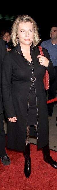 Jennifer Saunders at the premiere of "Absolutely Fabulous."