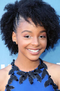 Lindsey Blackwell at the premiere of OWN's "David Makes Man" in Los Angeles.