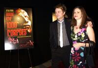 Chris Hardwick and Andrea Savage at the premiere of "House of 1000 Corpses."