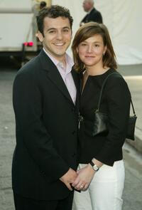 Fred Savage and Jennifer Stone at the ABC upfront.