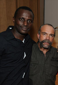 Souleymane Sy Savane and Machine Gun at the Have A Heart For Children Charity Fundrasing Event in California.