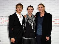 Charlie Bewley, Cameron Bright and Jamie Campbell Bower at the photocall of "The Twilight Saga: New Moon" during the 4th International Rome Film Festival.