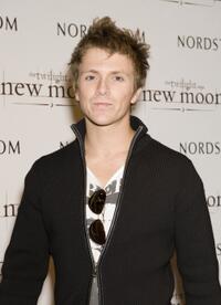 Charlie Bewley at the promotion of "The Twilight Saga: New Moon."