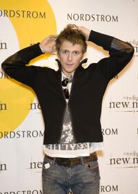 Charlie Bewley at the promotion of "The Twilight Saga: New Moon."