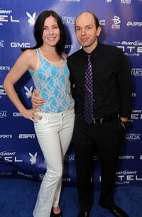 June Diane Raphael and Paul Scheer at the Bud Light Hotel Hosts Performances in Texas.