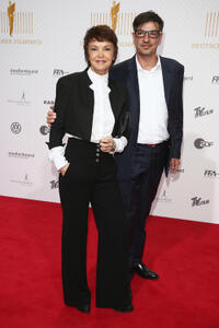 Katrin Sass and guest at the Lola - German Film Award 2013.