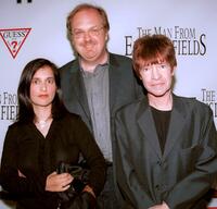 George Hickenlooper, his wife and Rodney Bingenheimer at the premiere of "The Man From Elysian Fields."