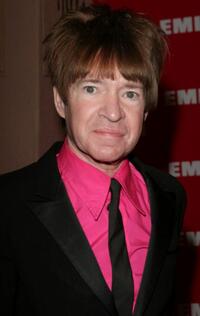 Rodney Bingenheimer at the EMI Post Grammy party.