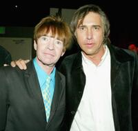 Rodney Bingenheimer and Chris Carter at the after party of "The Mayor of Sunset Strip."
