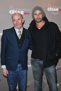 Jacques Audiard and Matthias Schoenaerts at the "Cesar's Revelations 2013" in France.
