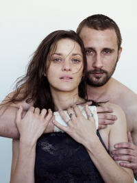 Marion Cotillard as Stephanie and Matthias Schoenaerts as Ali in "Rust and Bone."