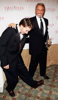 Roy Scheider and his son Christian Scheider at the Stella by Starlight gala at the Pierre hotel.