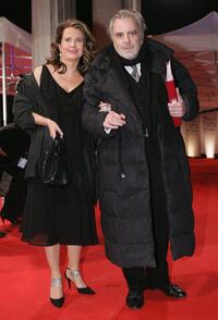 Maximilian Schell and his wife Elisabeth Michitsch at the Bavarian Film Award.