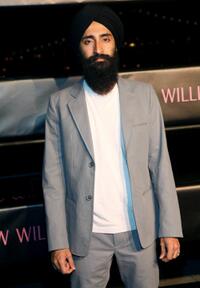 Waris Ahluwalia at the launch of "Matthew Williamson for H&M" Spring 2009 collection.