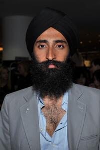 Waris Ahluwalia at the Barneys New York celebration of Fashion's Night Out.