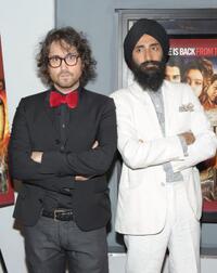 Sean Lennon and Waris Ahluwalia at the premiere of "Rosencrantz and Guildenstern Are Undead."