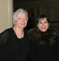 Thelma Schoonmaker and Amy Heller at the New York Film Critics Dinner in New York.