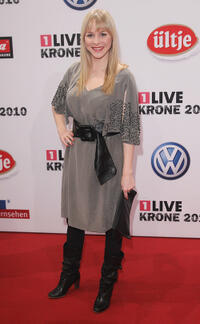Jasmin Schwiers at the 1Live Krone Music Awards in Bochum.