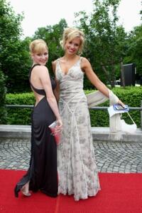Jasmin Schwiers and Nina-Friederike Gnaedig at the Bavarian Television Awards 2009.