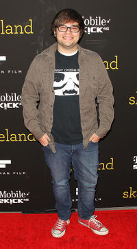Charlie Saxton at the California premiere of "Skateland."