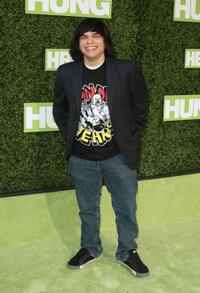 Charlie Saxton at the premiere of "Hung."
