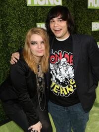 Sianoa Smit-McPhee and Charlie Saxton at the premiere of "Hung."