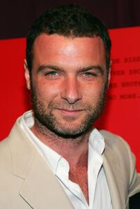 Liev Schreiber at the hosted screening by The Cinema Society & DKNY Jeans for "The Omen".