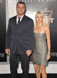 Liev Schreiber and Naomi Watts at the California premiere of "Salt."