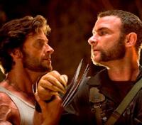 Hugh Jackman as Logan and Liev Schreiber as Victor Creed in "X-Men Origins: Wolverine."