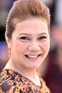 Mastura Ahmad at the "Apprentice" photocall during the 69th Cannes Film Festival.
