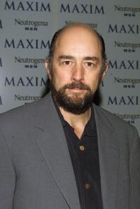 Richard Schiff at the Maxim Magazine party in honor of photographer Nigel Parry.