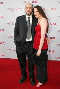 Richard Schiff and Sheila Kelley at the 35th AFI Life Achievement Award tribute to Al Pacino.