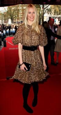 Claudia Schiffer at the premiere of "Flashbacks of a Fool."