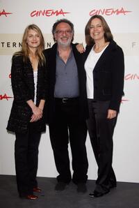 Greta Scacchi, Alessandro Capone and Melanie Laurent at the photocall of "L'Amour Cache" at the second annual Film Festival.