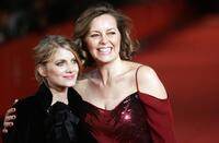 Greta Scacchi and Melanie Laurent at the "L'Amour Cache" premiere during day 3 of the 2nd Rome Film Festival.