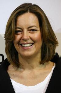 Greta Scacchi at the photocall of "L'Amour Cache" at the second Annual Rome Film Festival.