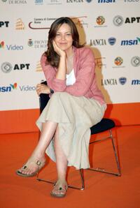 Greta Scacchi at the photocall at the Auditorium della Conciliazione during the Roma FictionFest.