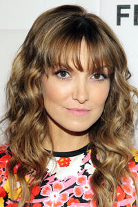 Lorene Scafaria at the premiere of "The Meddler" in New York City.